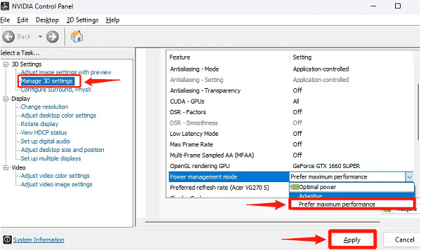 change-power-management-mode