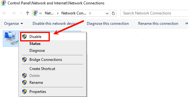 disable-network-adapter