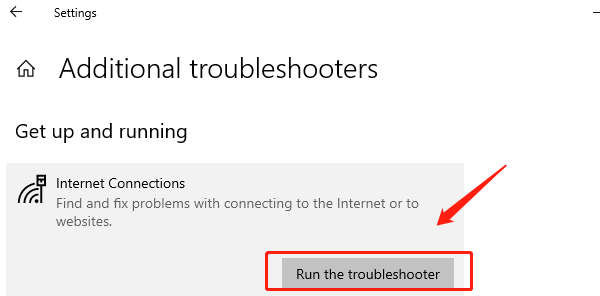 use-network-troubleshooter