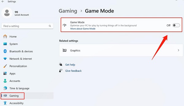 disable-game-mode