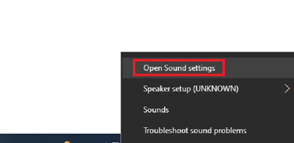 select-open-sound-settings