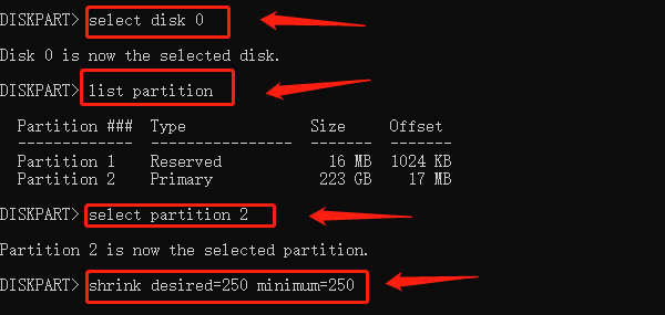 shrink-the-partition