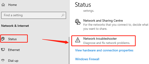 use-network-troubleshooter