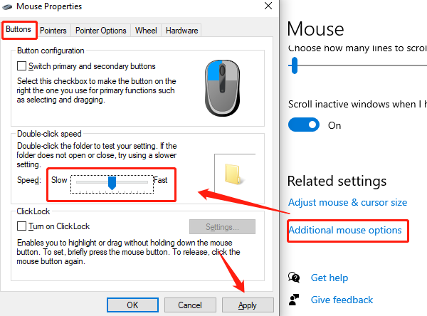 adjust-mouse-double-click-speed