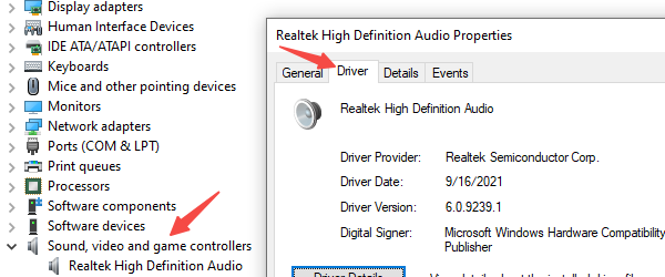  check-sound-card-driver-version