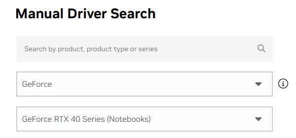 manual-driver-search