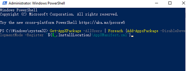 re-register-the-start-menu-using-PowerShell