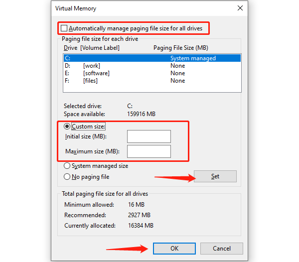 adjust-virtual-memory-size