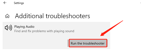 run-the-yroubleshooter