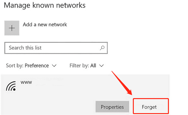 forget-the-network