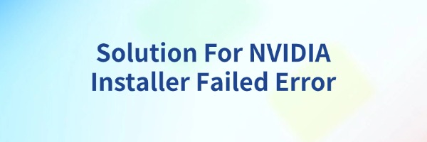 nvidia-installer-failed-error