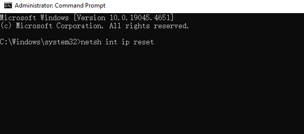 reset-TCP/IP-configuration