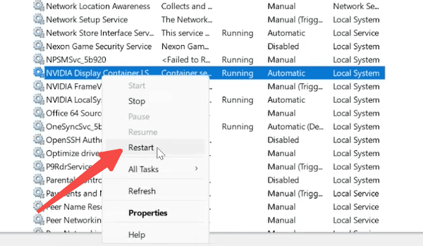 restart-nvidia-services