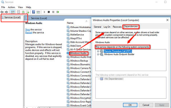 check-audio-components