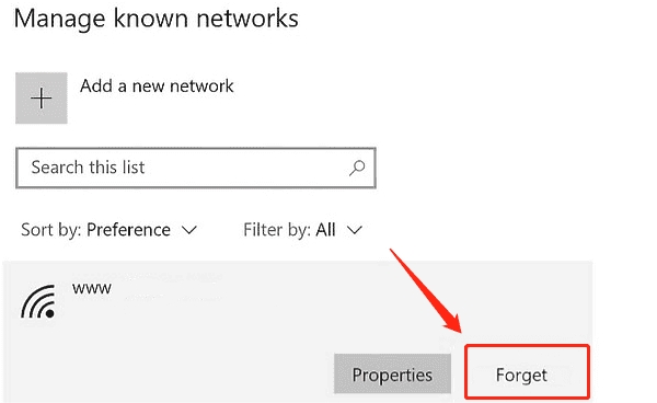 verify -Wi-Fi-network-settings