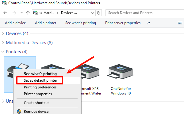 set-as-default-printer