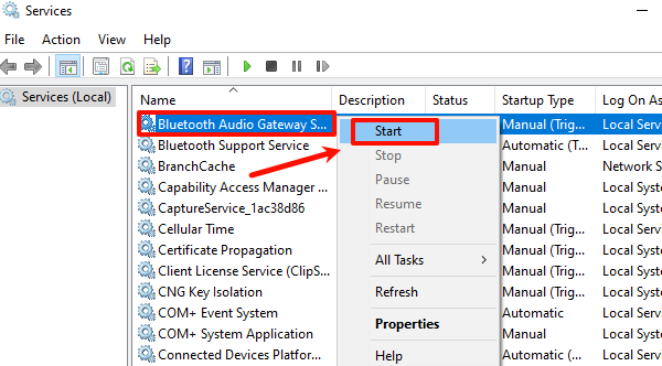 start-the-bluetooth-services