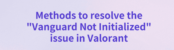 resolve-vanguard-not-initialized-issue