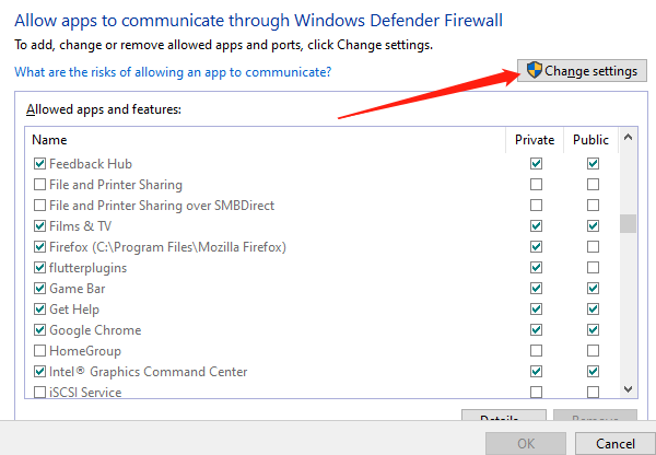 check-windows-firewall-settings